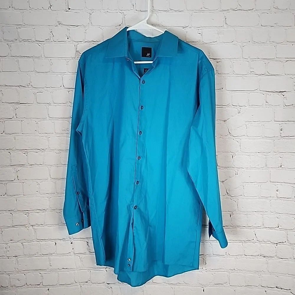 Men's JF. J. Ferrar "Modern Fit" long sleeve button-down shirt, size XL